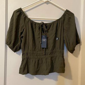 Abercrombie & Fitch Off the Shoulder Top